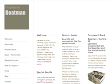 Tablet Screenshot of boatmancryptics.co.uk